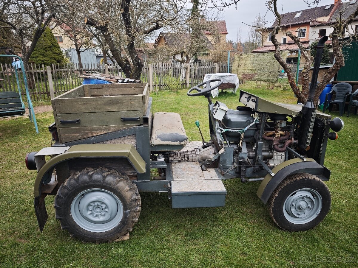 Prodám malotraktor domácí výroby. - 10