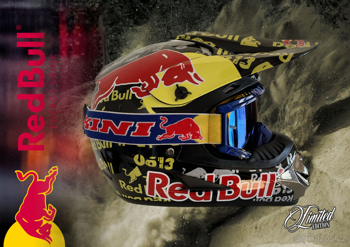 RED BULL HELMA + OKULIARE KINI + MIKINA + KARTA - 10