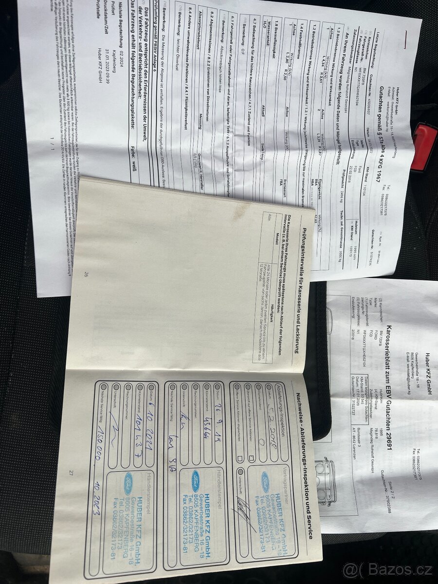 2018 FORD Transit 4x4 hlučná převodovka DPH - 10