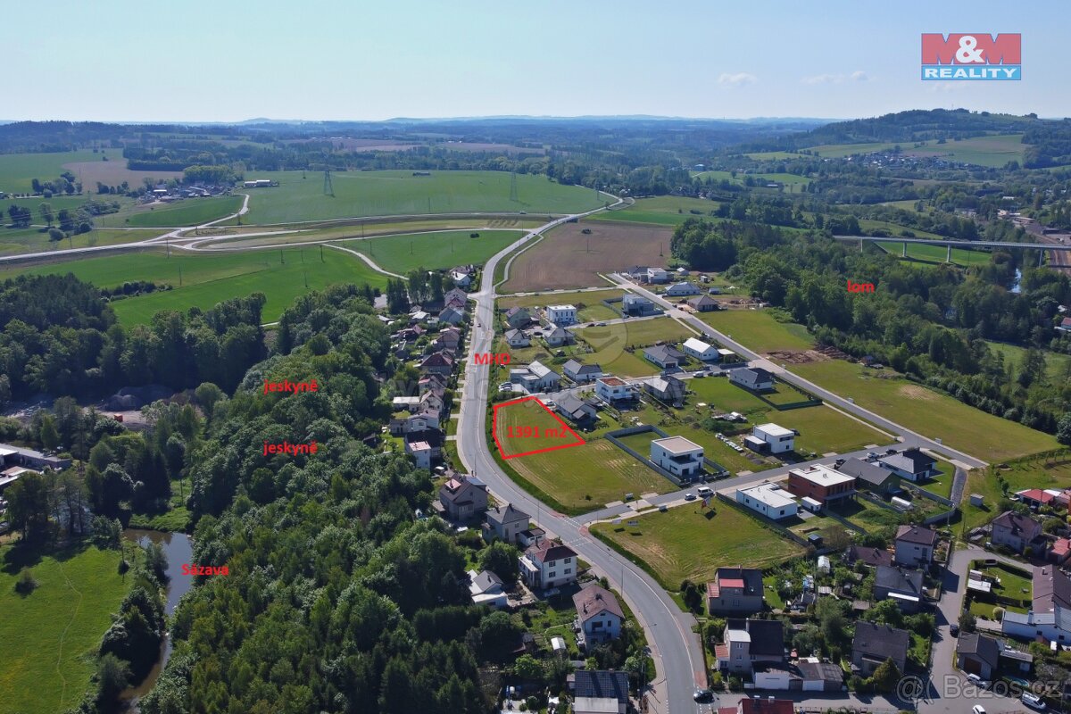 Prodej pozemku k bydlení, 1391 m², Havlíčkův Brod, Nad Jezem - 10