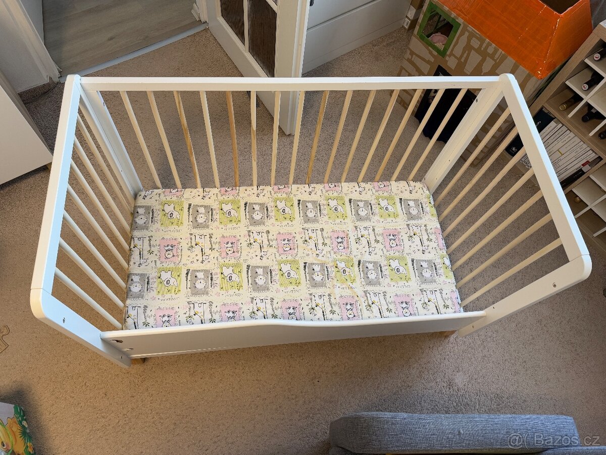 Postýlka KinderKraft LUNKY white - 10