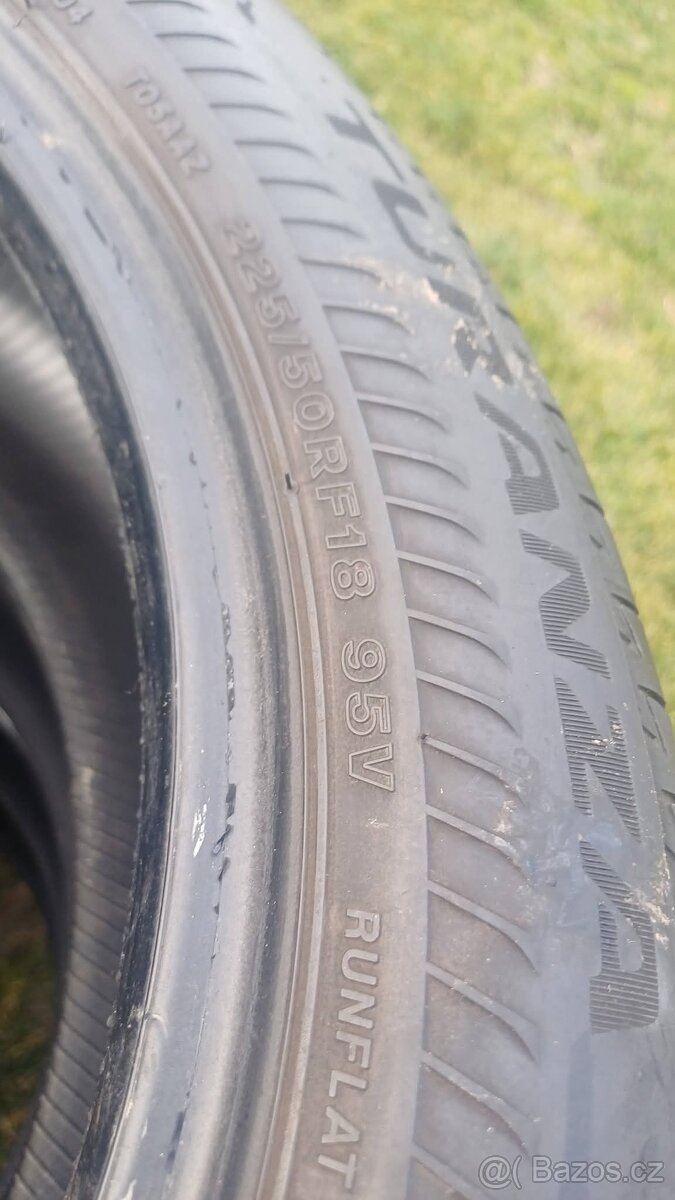 225/50 r18 letni pneumatiky ,Bridgestone (RFT) - 10