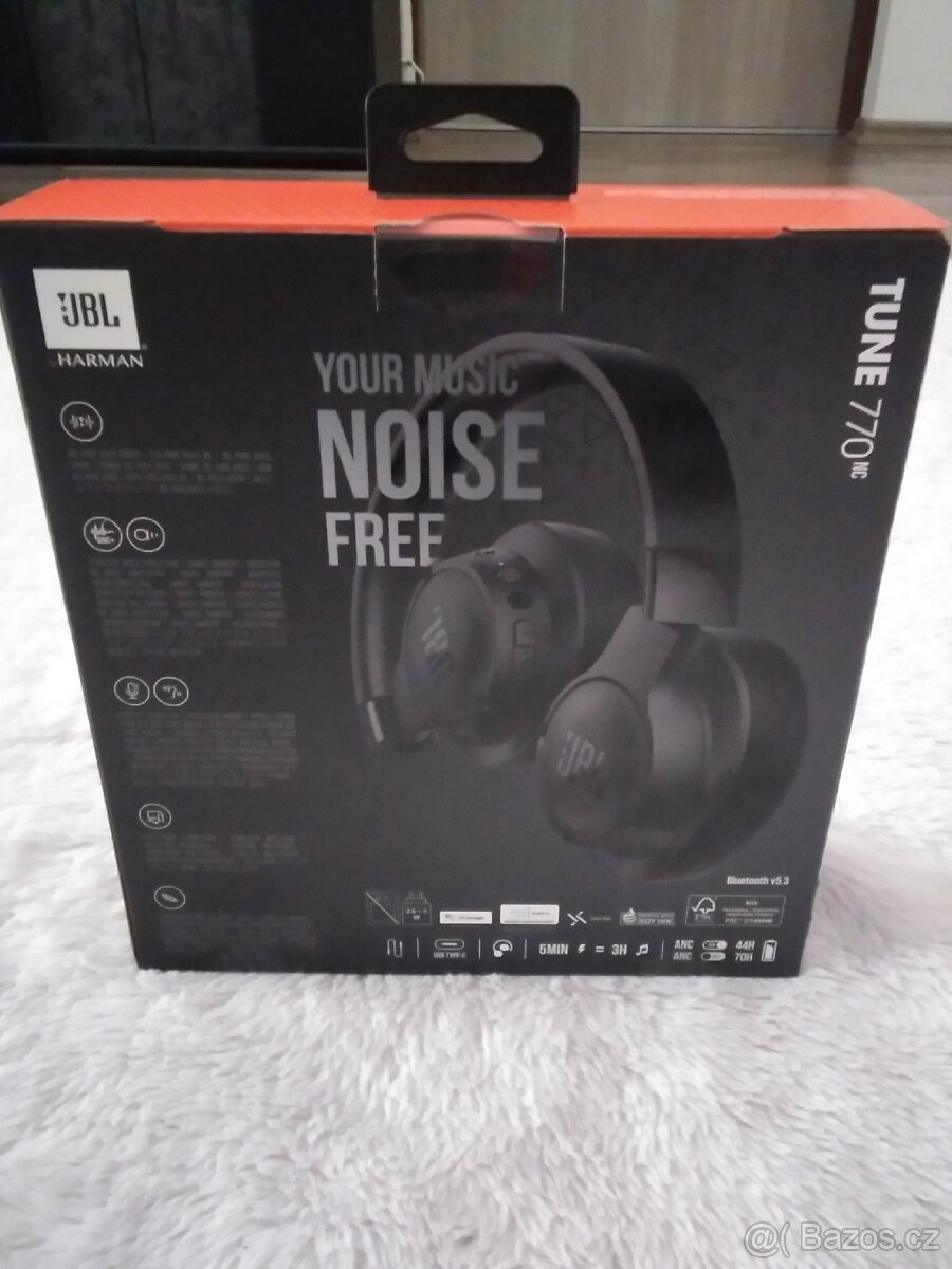 Sluchátka JBL Tune 770NC, černé - 10