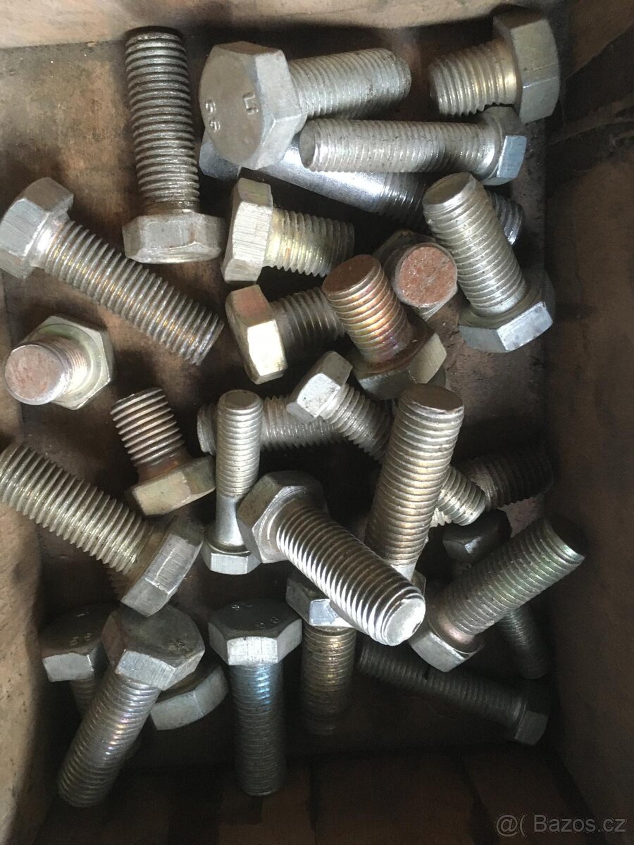 Šrouby a matice dle přiložených tabulek - 10