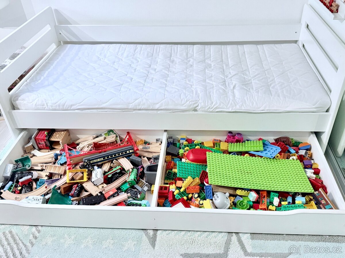 Bílá dětská postel - 10
