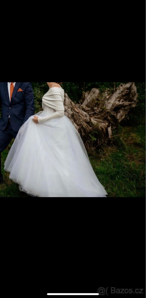 Svatební šaty se závojem - 10