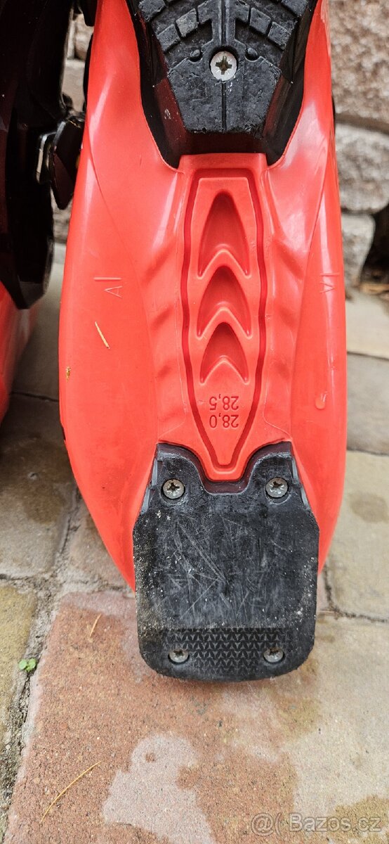 Sjezdové lyže Fischer+lyžáky Atomic - 10