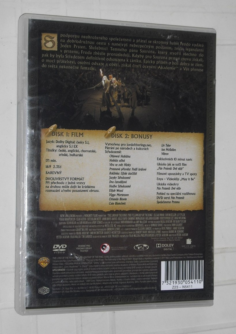 Pán prstenů - filmová trilogie, dvoudisková edice - 10