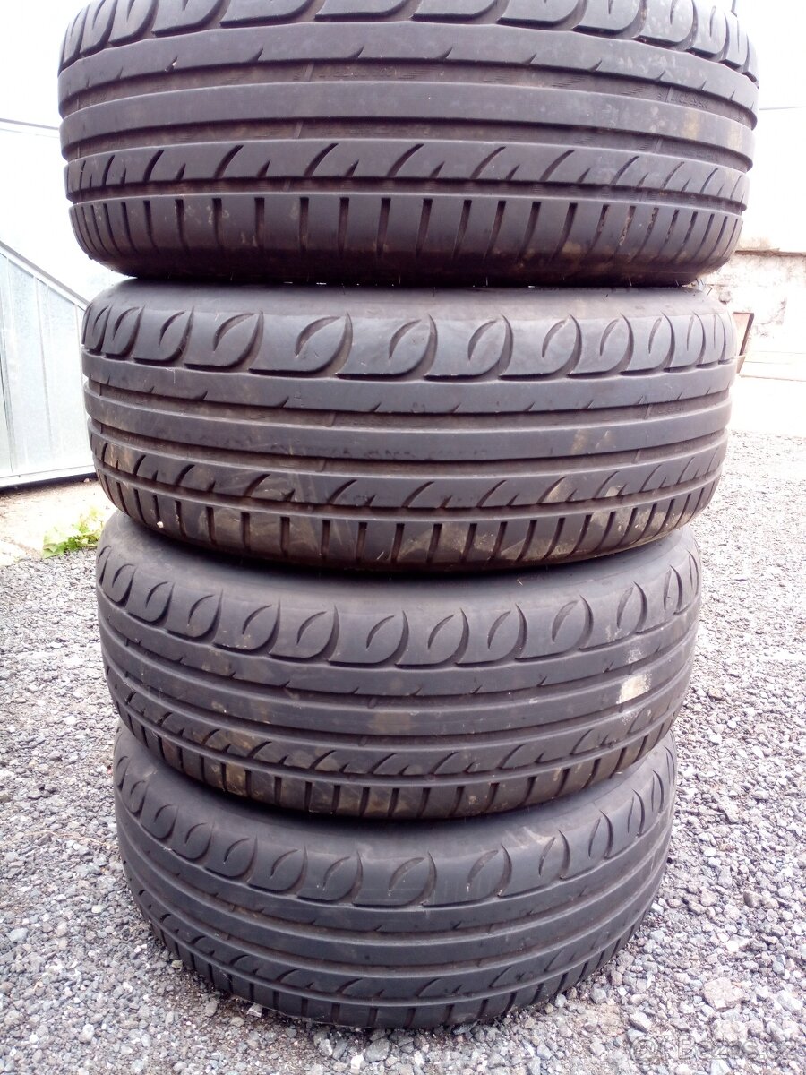 Alu kola R 17, ET 40, 5x108, vč. pneu 225/55 ZR 17 - 10