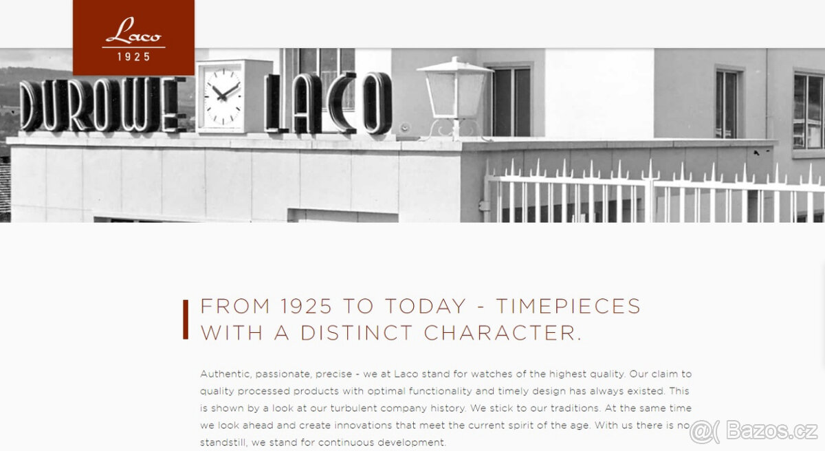 Originál obří starožitné německé letecké hodinky LACO B-UHR - 10