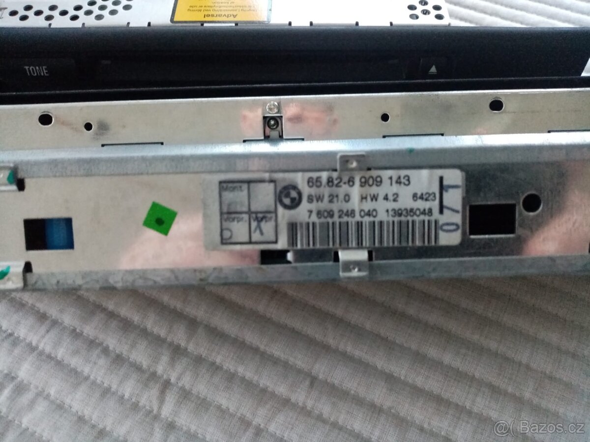 BMW E39 audiosystém business s CD - 10