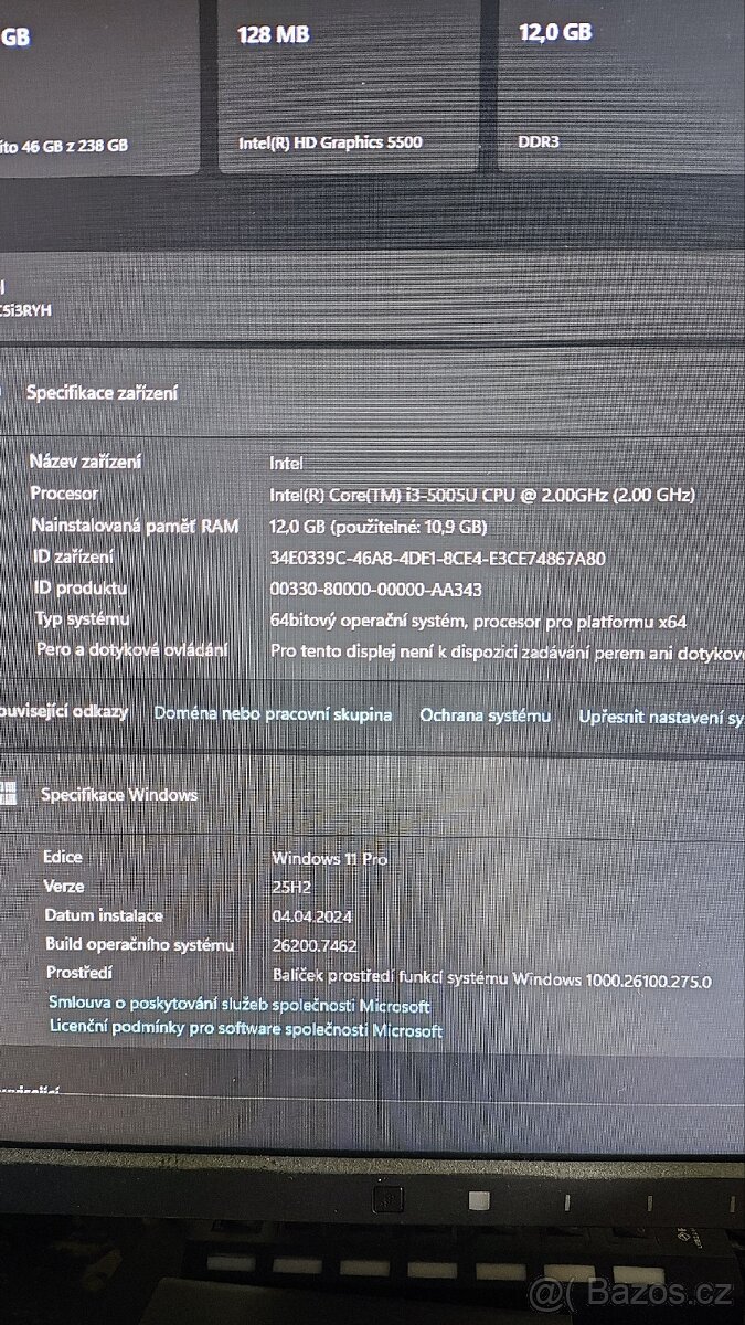 Intel Nuc i3/12Gb - 10