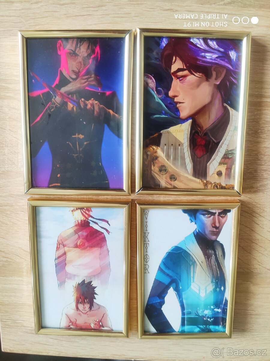 Sbírka Anime 42 ks obrázků v rámečku - 10
