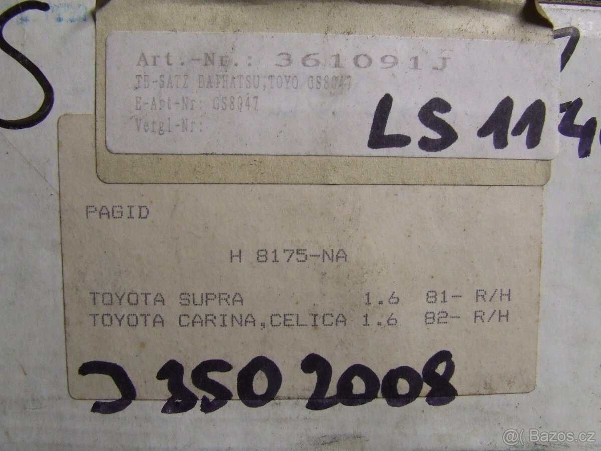 Prodám brzdové kotouče Toyota, Daihatsu, Nissan - 10