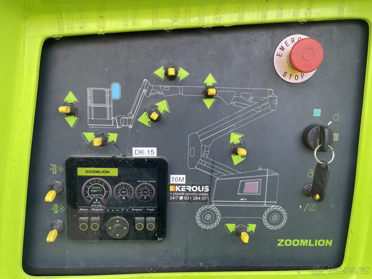 Dieslová kloubová plošina Zoomlion ZA14J - 10