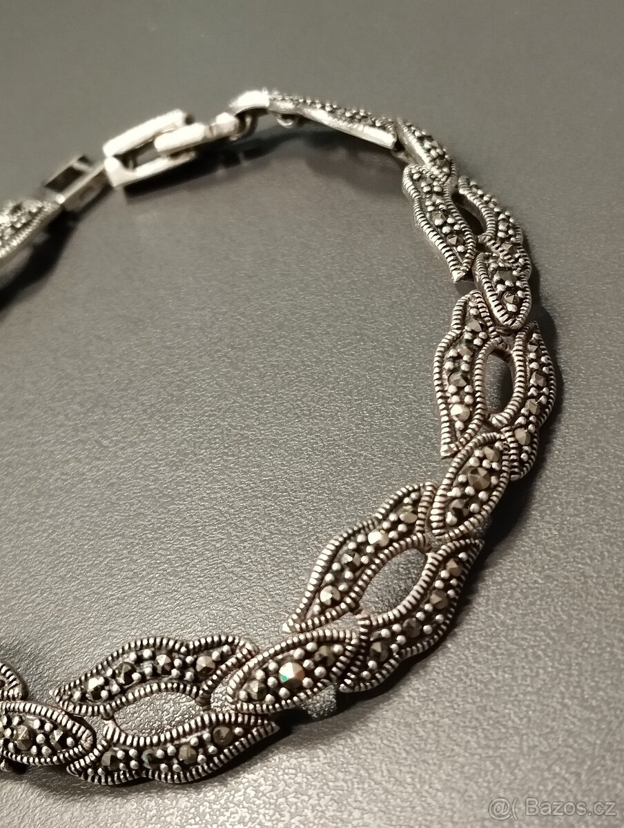 ART DECO DÁMSKÝ NÁRAMEK TEODOR FAHRNER 1930 👍👍👍 - 10