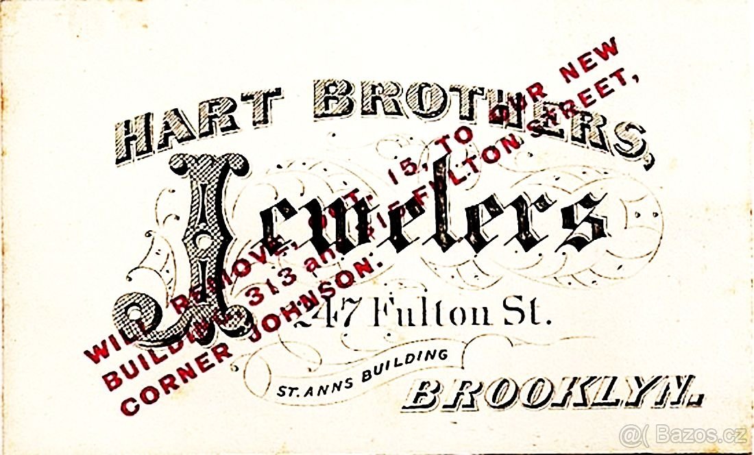 JAMES H.HART 1890 luxus.švýcarské náramkové /kapesní hodinky - 10