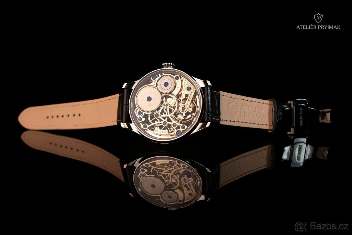 Exkluzivní starožitné skeletové hodinky OMEGA 1915 - 10