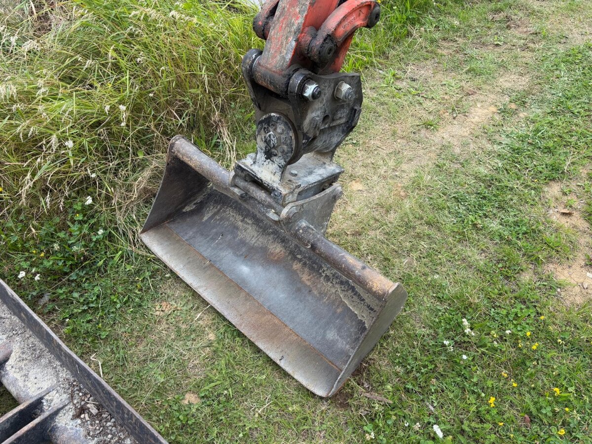 Pásové minirypadlo Kubota U17-3a, hmotnost 1.73 t - 10