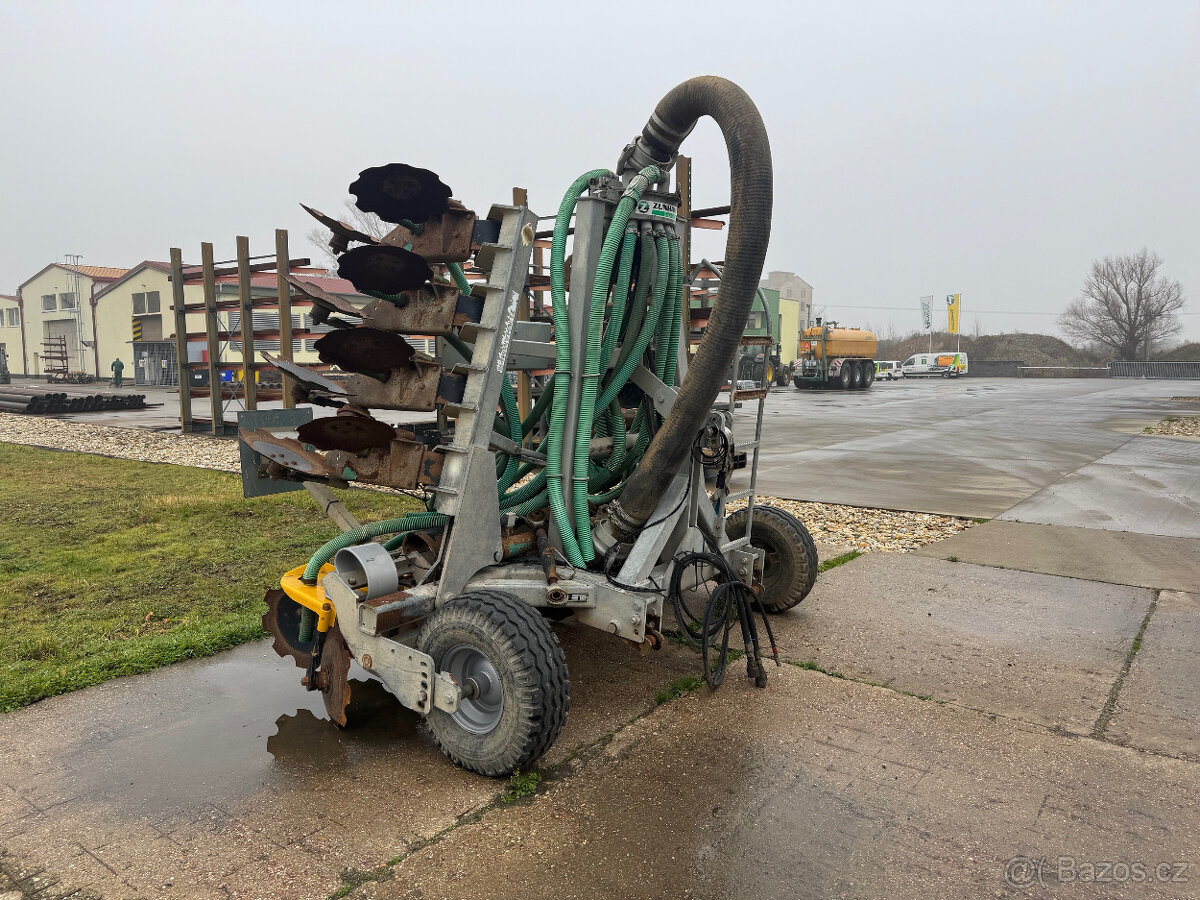 cisterna ZUNHAMMER + diskový aplikátor 6m - 10