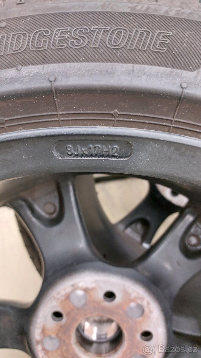 Alu kola 5x112 r17.Černe Eta Beta vw škoda audi Seat - 10