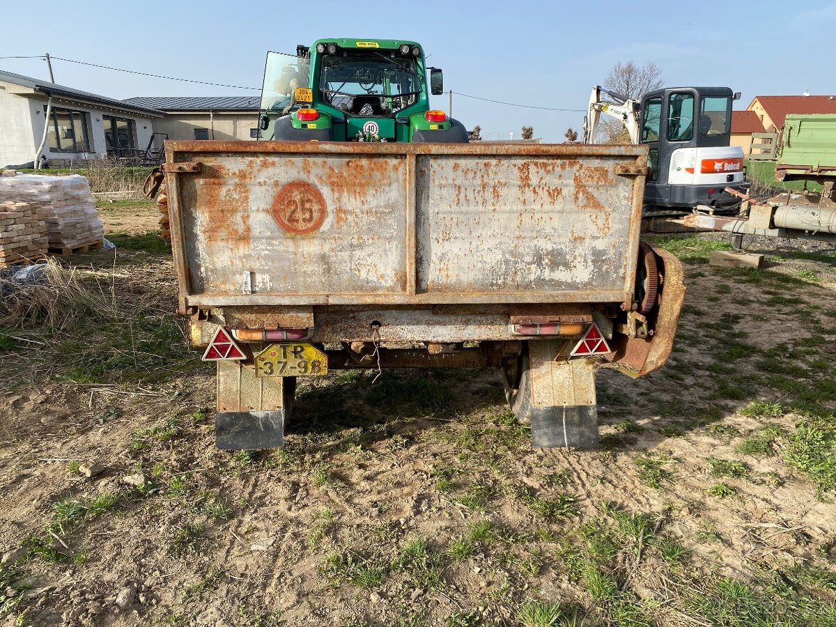 Traktorový vlek vlečka přívěs polský wwp rt45h - 10