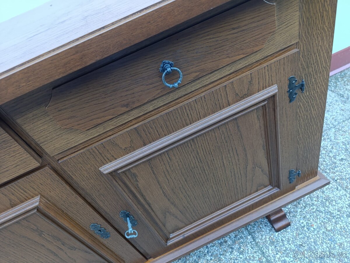 Selská komoda, nábytek z masívu - 10