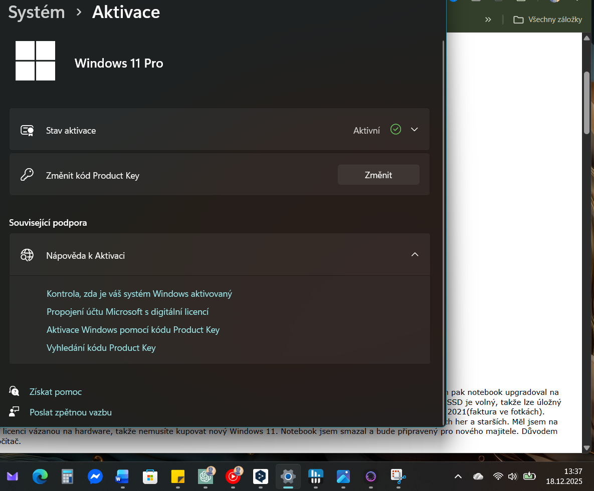 Herní Notebook MSI GF63 Thin 10UC-438XCZ - 10