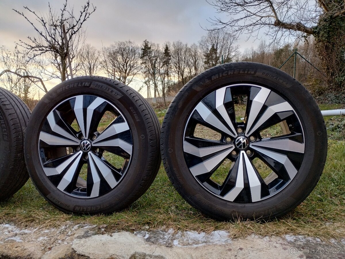 Originál ALU kola VW T-cross R17 + letní pneu - 10