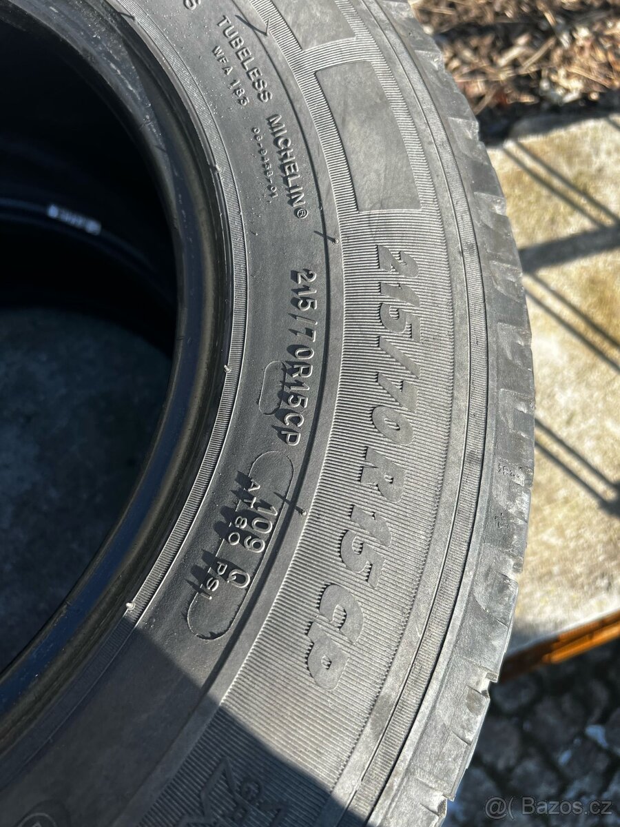 Letní pneumatiky Michelin 215 /70R15 CP - 10