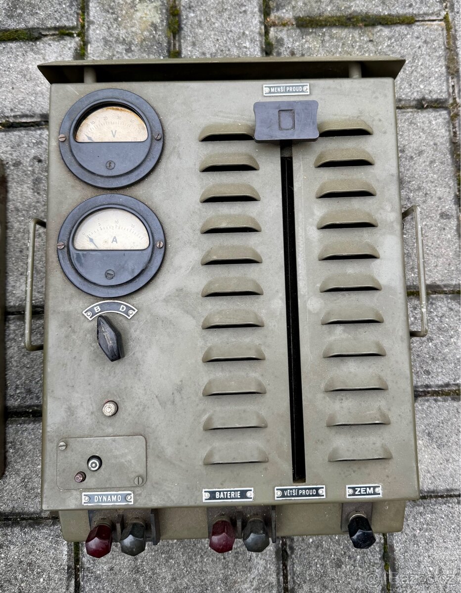 Vojenská elektrocentrála NS600 + náhradní díly - 10