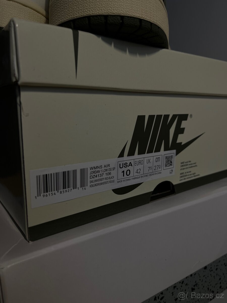 Nike Air Jordan 1 Low Travis Scott Olive Green - 10