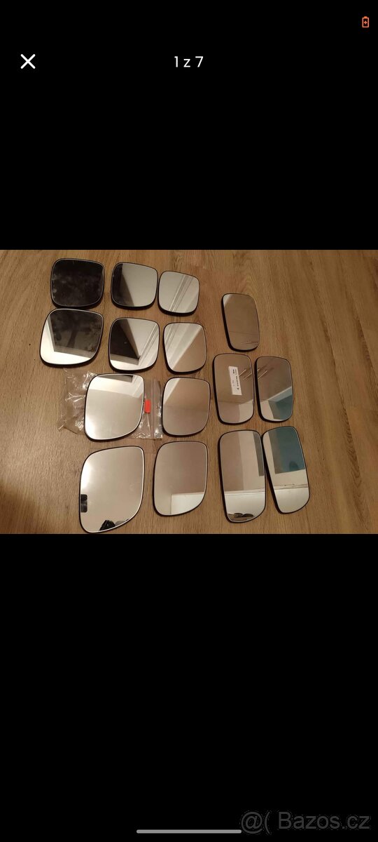 Zrcátko Škoda Fabia 1 Pravé,Skla zrcátek Škoda,VW - 10