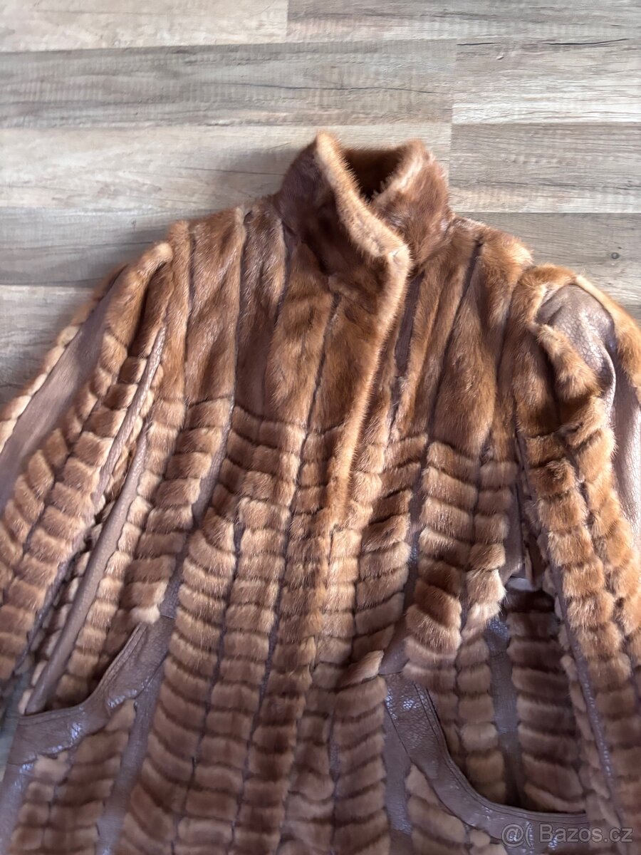Norkový luxusní kožich - 10