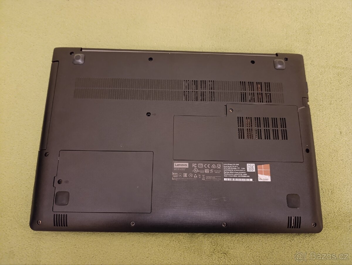 Notebook Lenovo 310 - 15IKB na náhradní díly nebo k opravě - 10