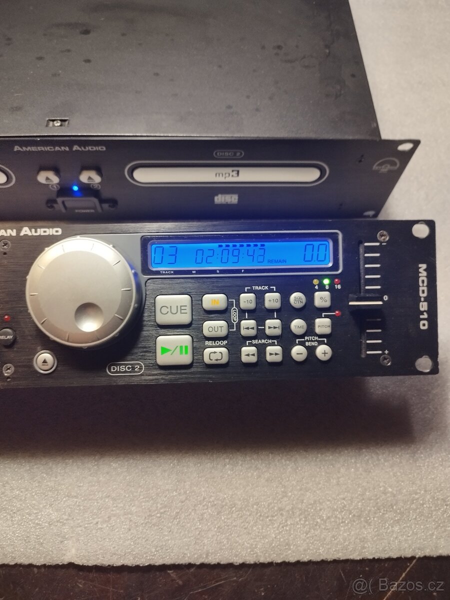 American audio MCD-510 dj rack cd player - 10
