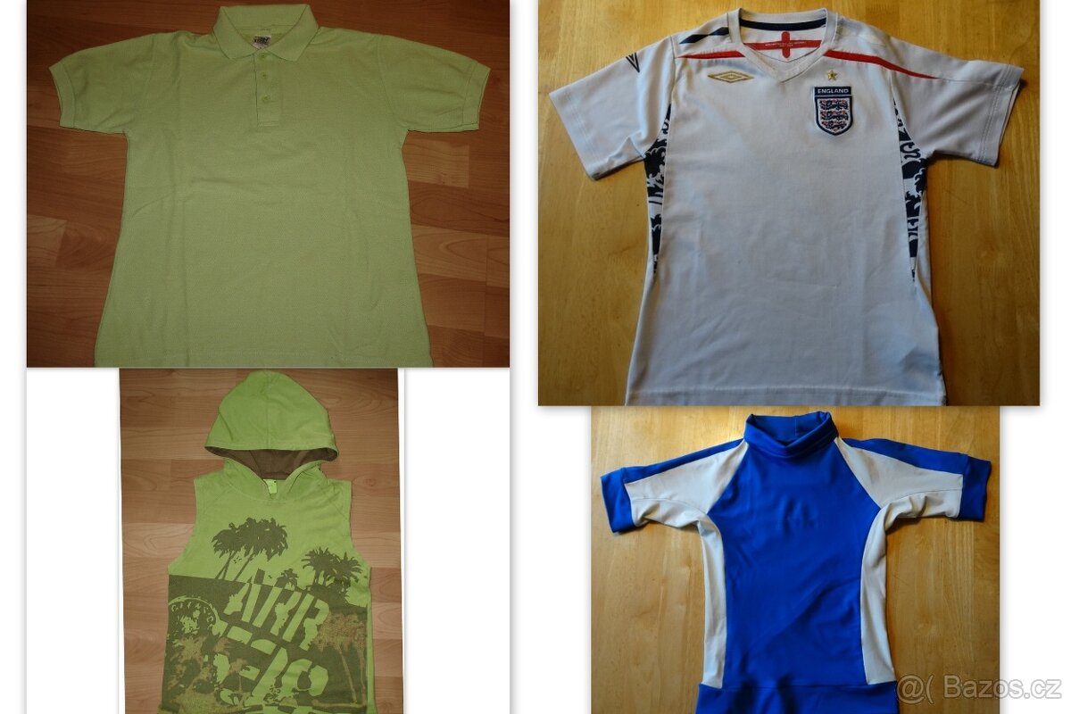 ++ 32x chlapecké tričko, tílko vel.134-164 - levně prodám ++ - 10