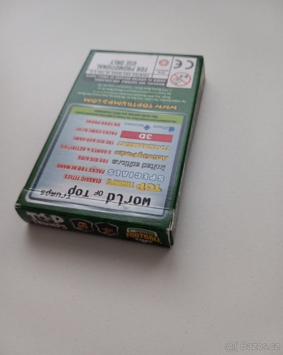 Balicek kariet TOP TRUMPS 2012 'WORLD FOOTBALL STARS' - 10