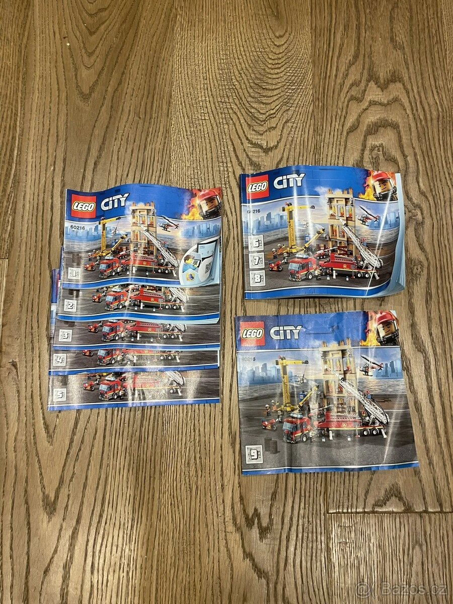 LEGO City 60216 hasičského sboru v centru města, 100% kompl - 10