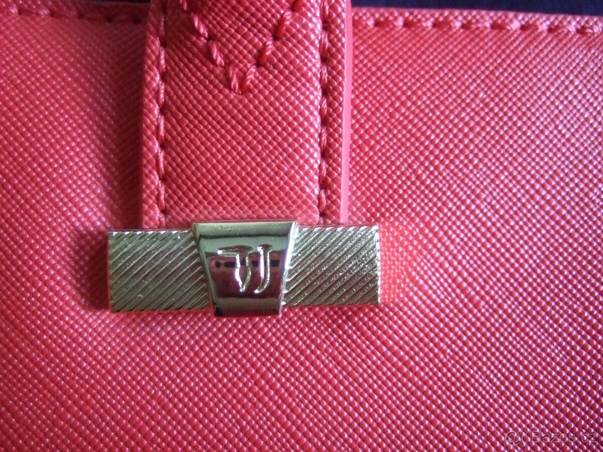 Kabelka červená. - 10