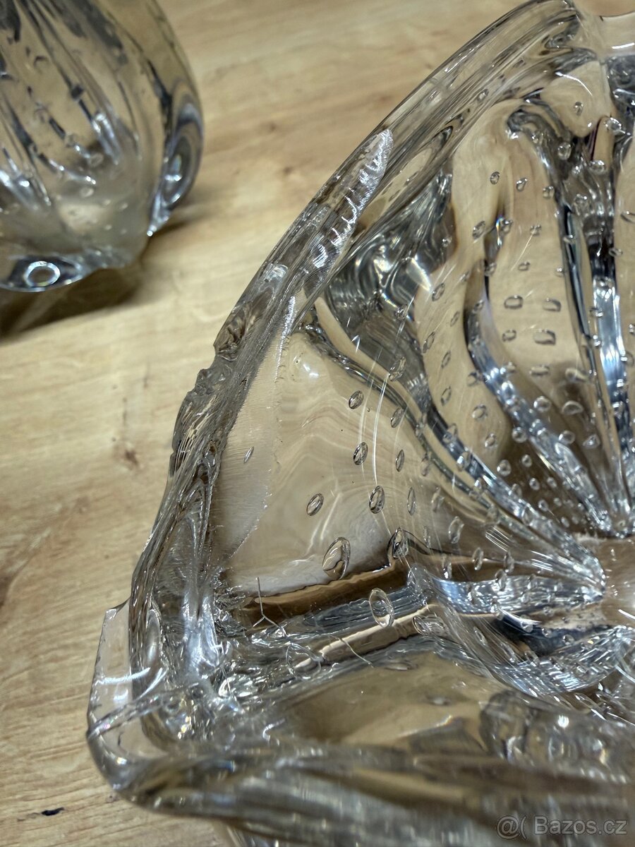 Hutní sklo s bublinkami – design Josef Hospodka - 10