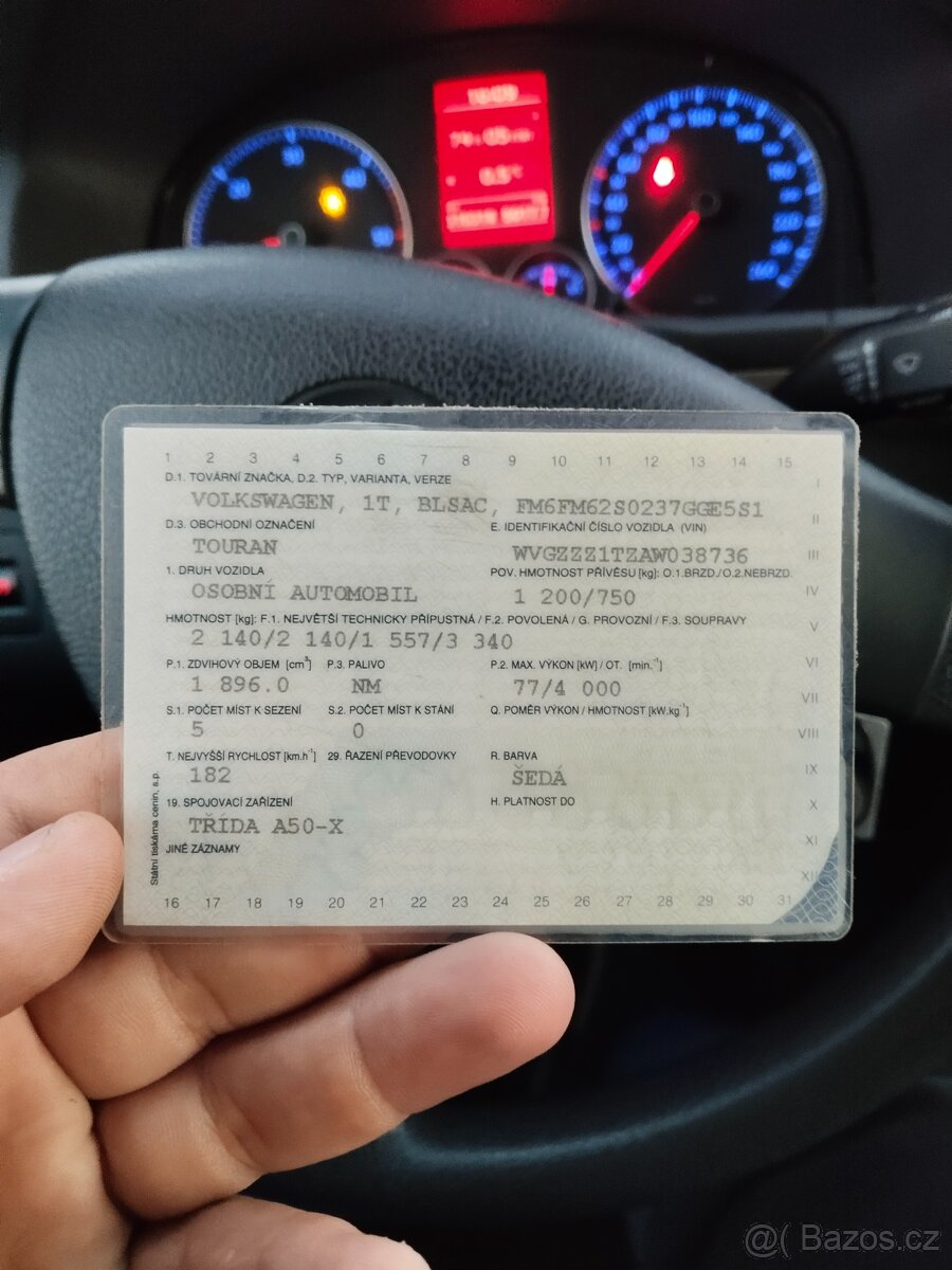 Volkswagen Touran 1.9tdi facelift - 10