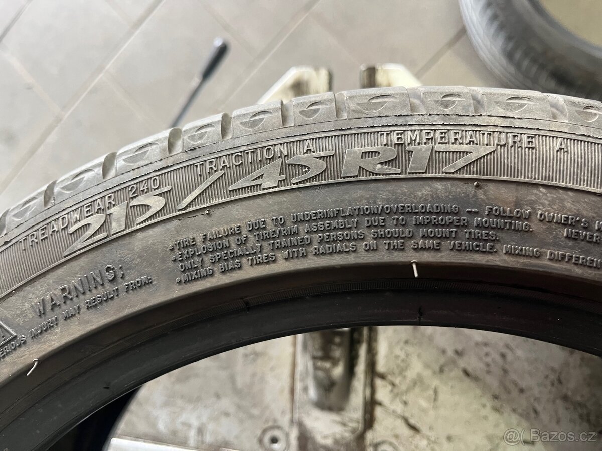 215/45/17 MICHELIN LETNI SADA - 10