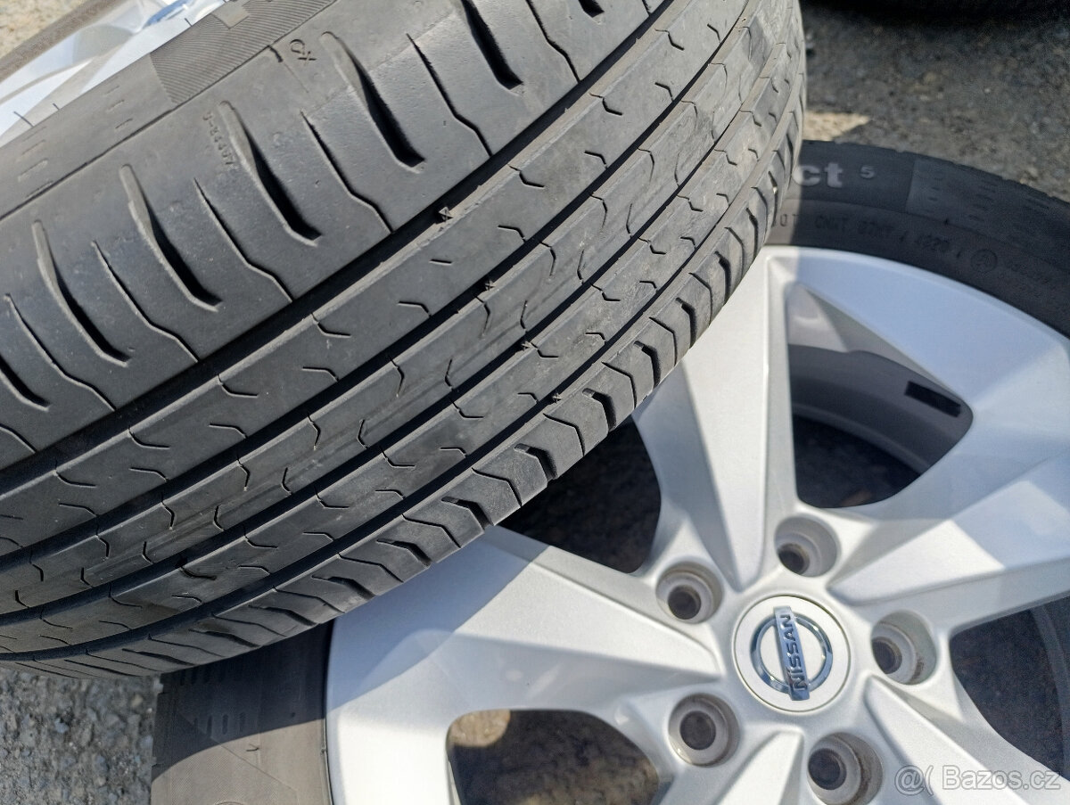 5x114,3 Nissan Qashqai 7Jx17 ET40 číslo CMS-10009/6 alu disk - 10