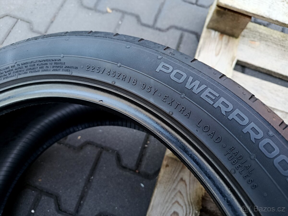 225/45/18 letní pneu nokian - 10