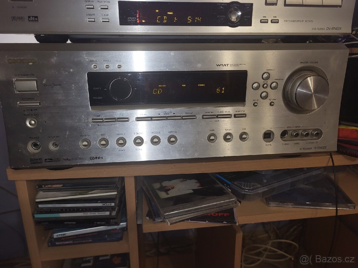 Onkyo TX-SR602E + Onkyo DV-SP402E - 10