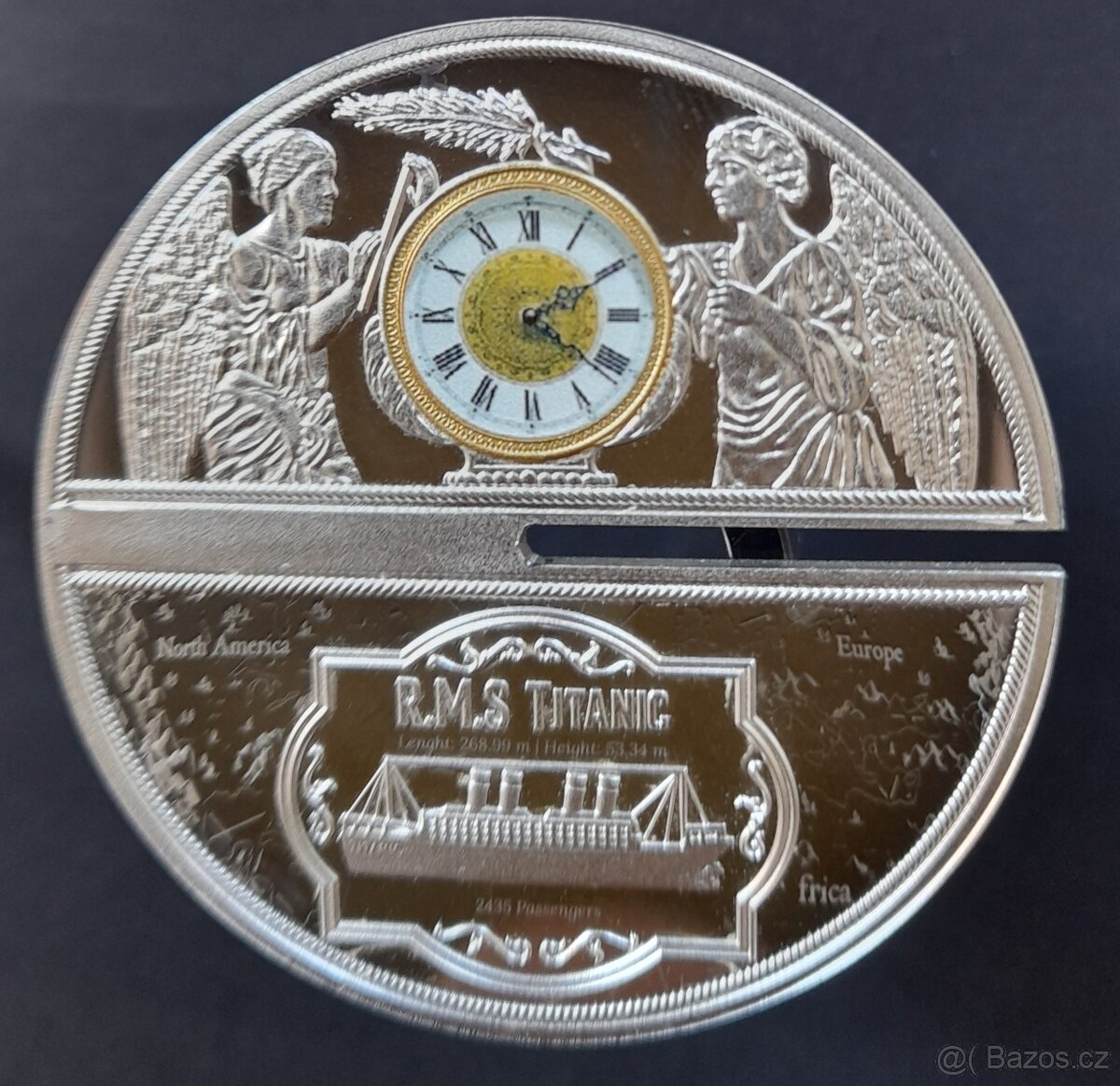 Unikátní stříbrná 3D mince Titanic - 10