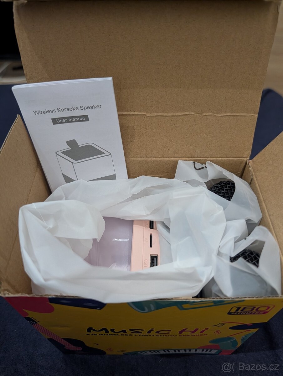 4x přenosné karaoke pro děti a dospělé cena za ks - 10