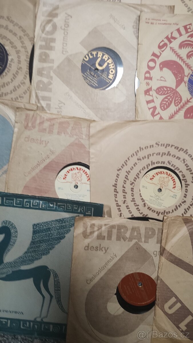 LP šelaky -26 kusů - 10