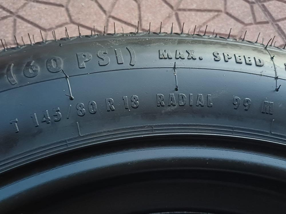 Rezerva dojezdovka originál VW Tiguan 5x112 4Jx18 ET27,5 - 10